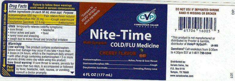 Nite-TimeCOLD/FLU CHERRY