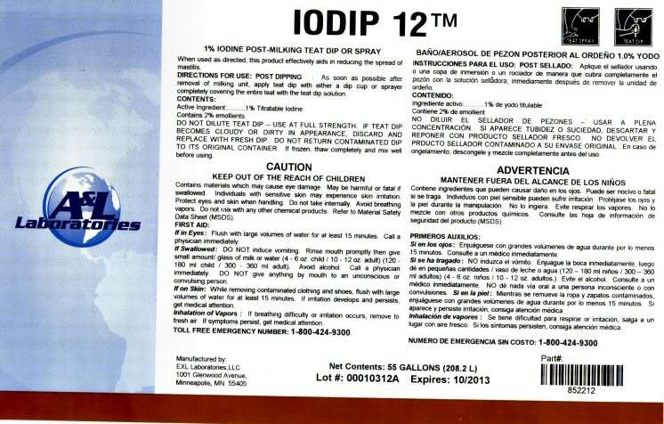 A L Laboratories IODIP 12