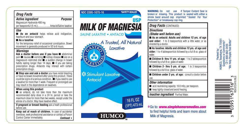 Humco Milk of Magnesia