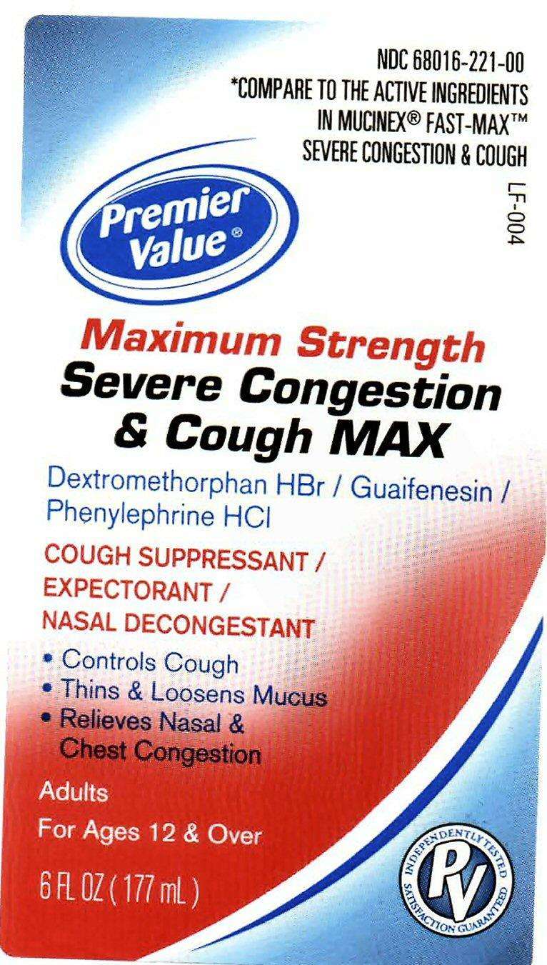 Severe Congestion and Cough MAX