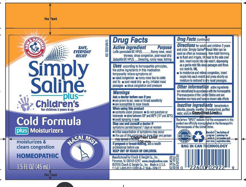 Simple Saline plus Childrens