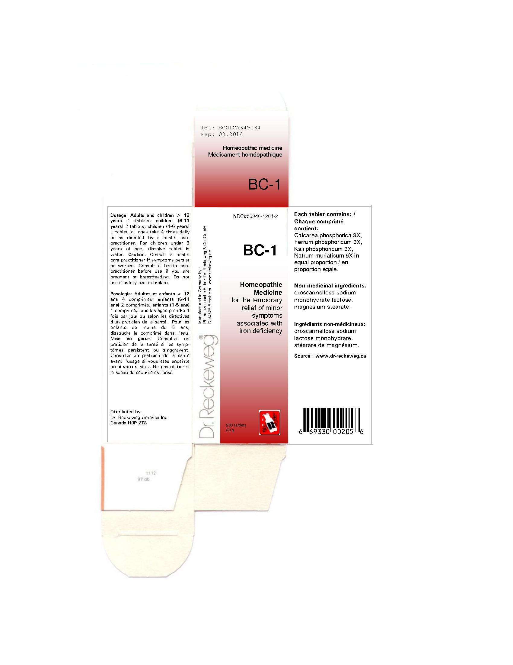 DR RECKEWEG BC-1