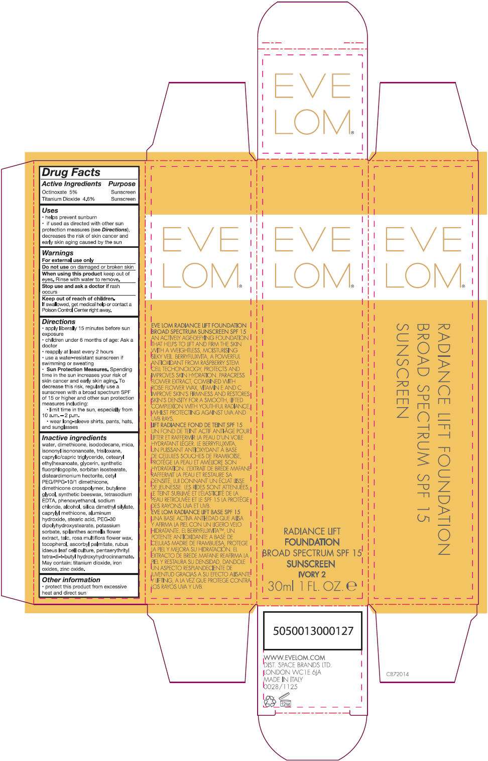 Eve Lom Radiance Lift Foundation SPF 15