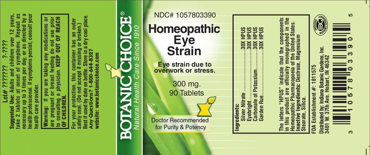 Homeopathic Eye Strain