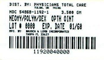 Neomycin and Polymyxin B Sulfates and Dexamethasone