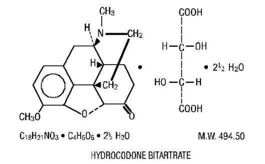 Hydrocodone Bitartrate and Homatropine Methylbromide