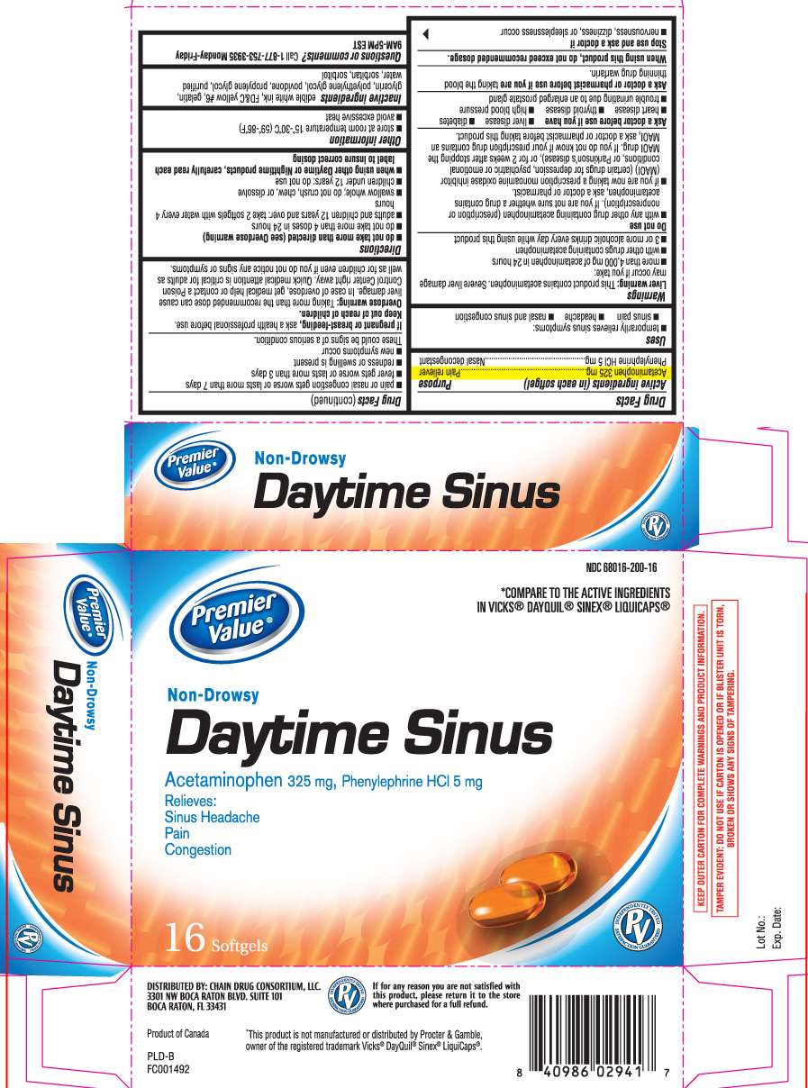 Daytime sinus