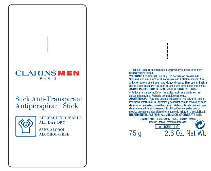 CLARINSMEN Antiperspirant ALL DAY DRY ALCOHOL-FREE