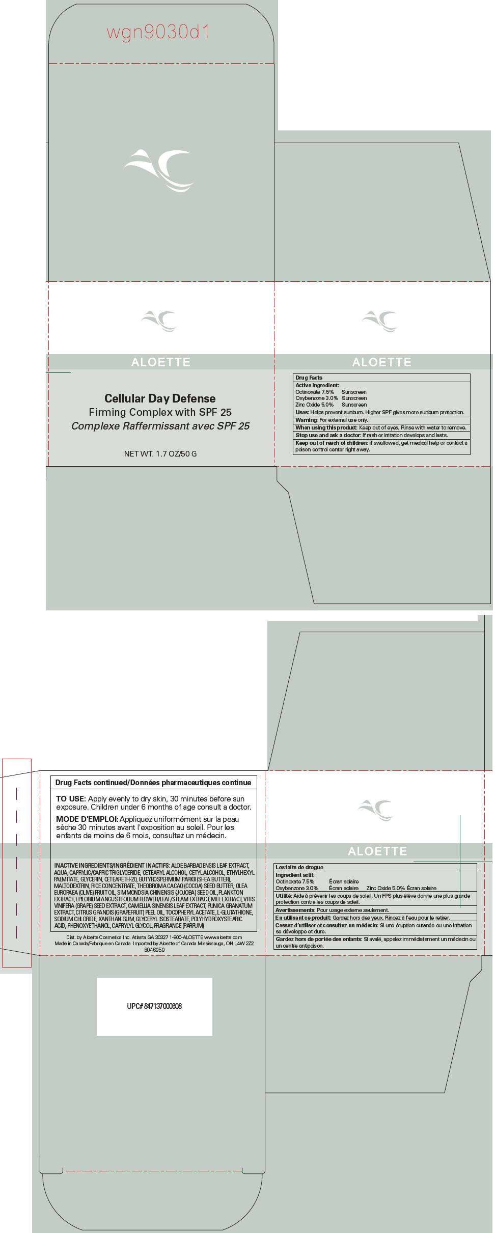 Cellular Day Defense Firming SPF 25