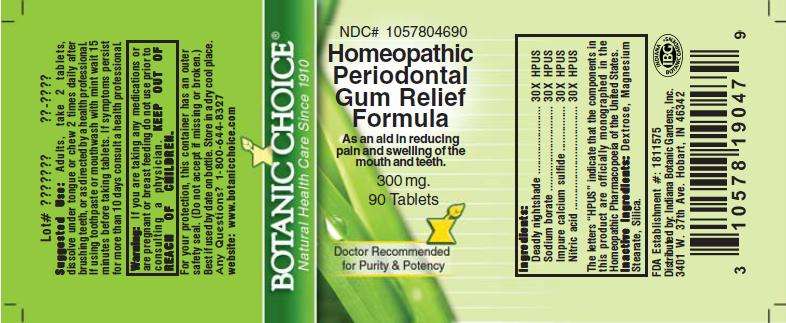 Homeopathic Periodontal Gum Relief Formula