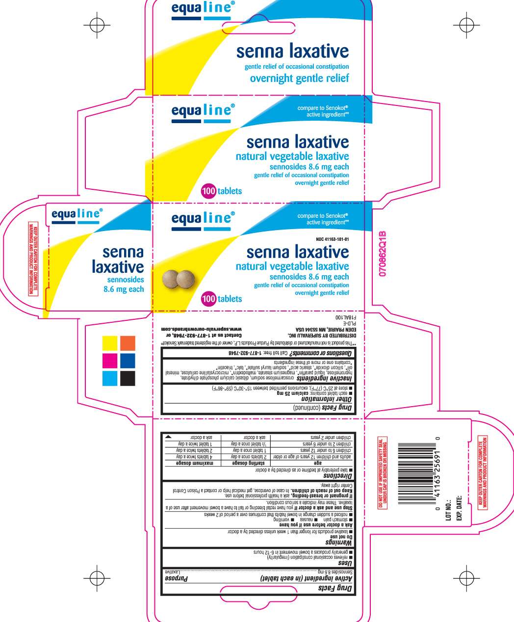 Senna laxative