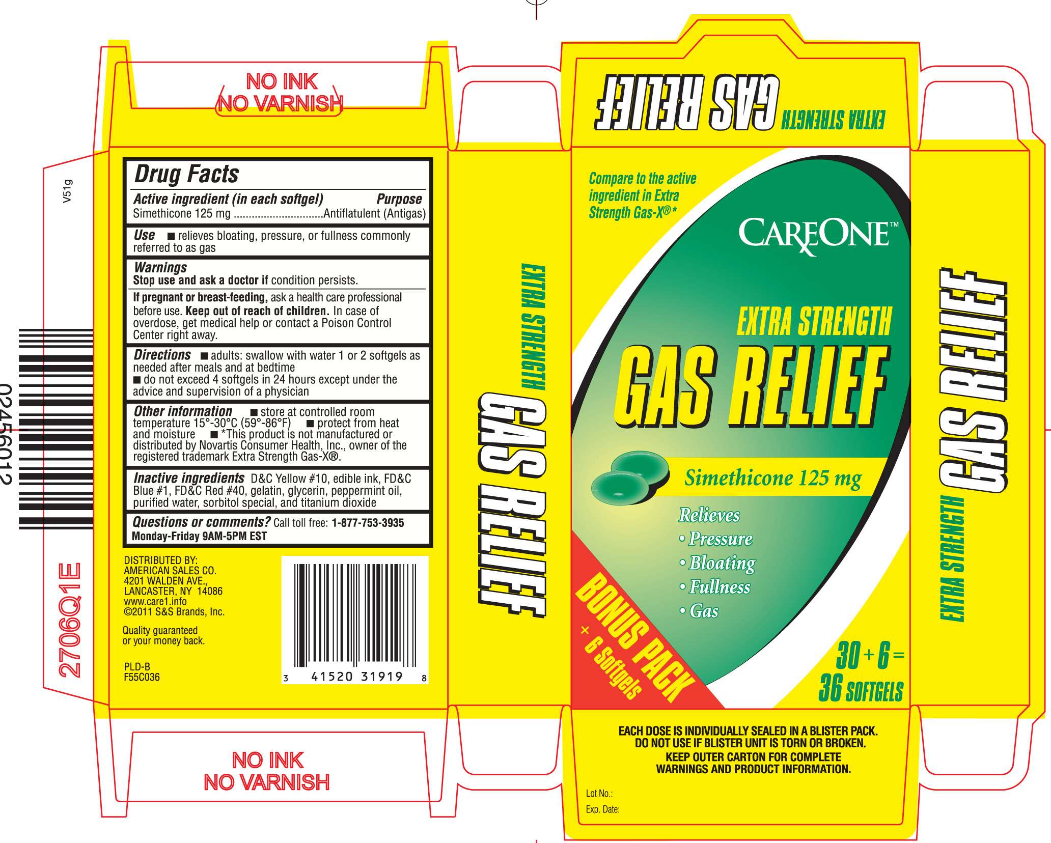 Gas relief