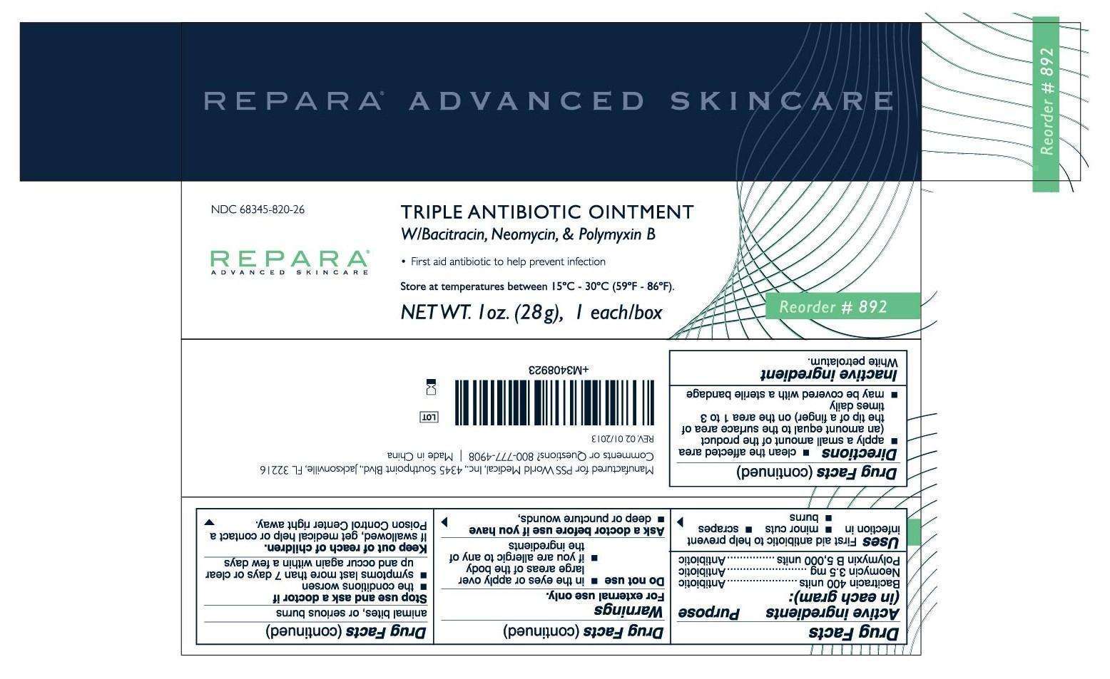 Repara Triple Antibiotic