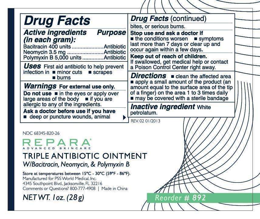 Repara Triple Antibiotic