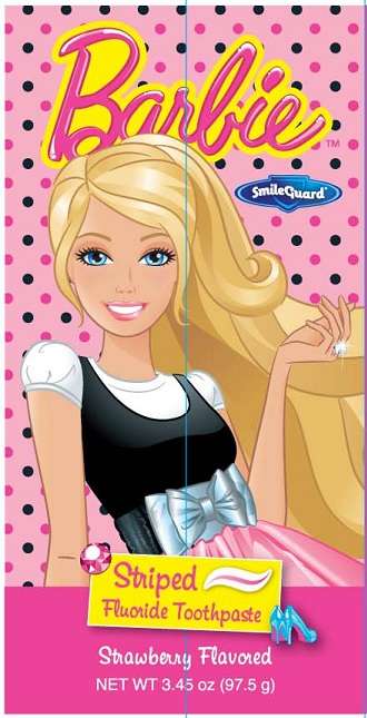 Barbie Striped Fluoride