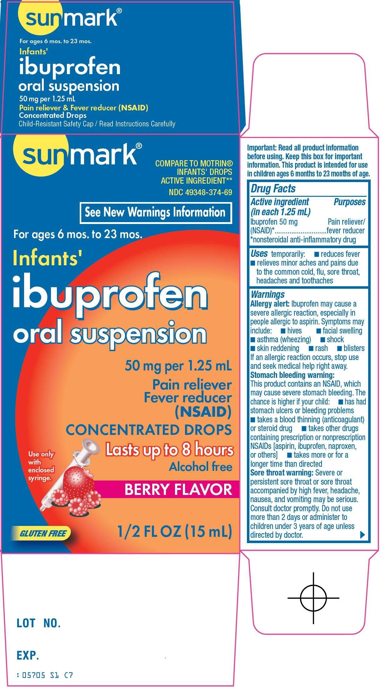 sunmark ibuprofen