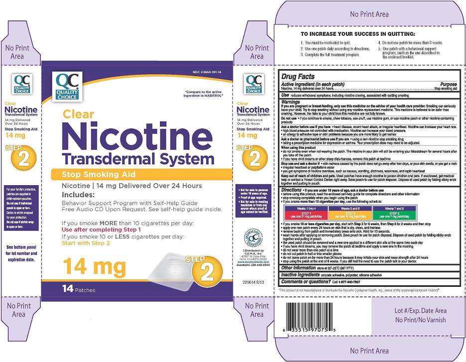 Nicotine Transdermal System