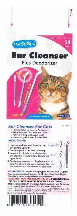 Ear Cleanser Plus Deodorizer for Cats