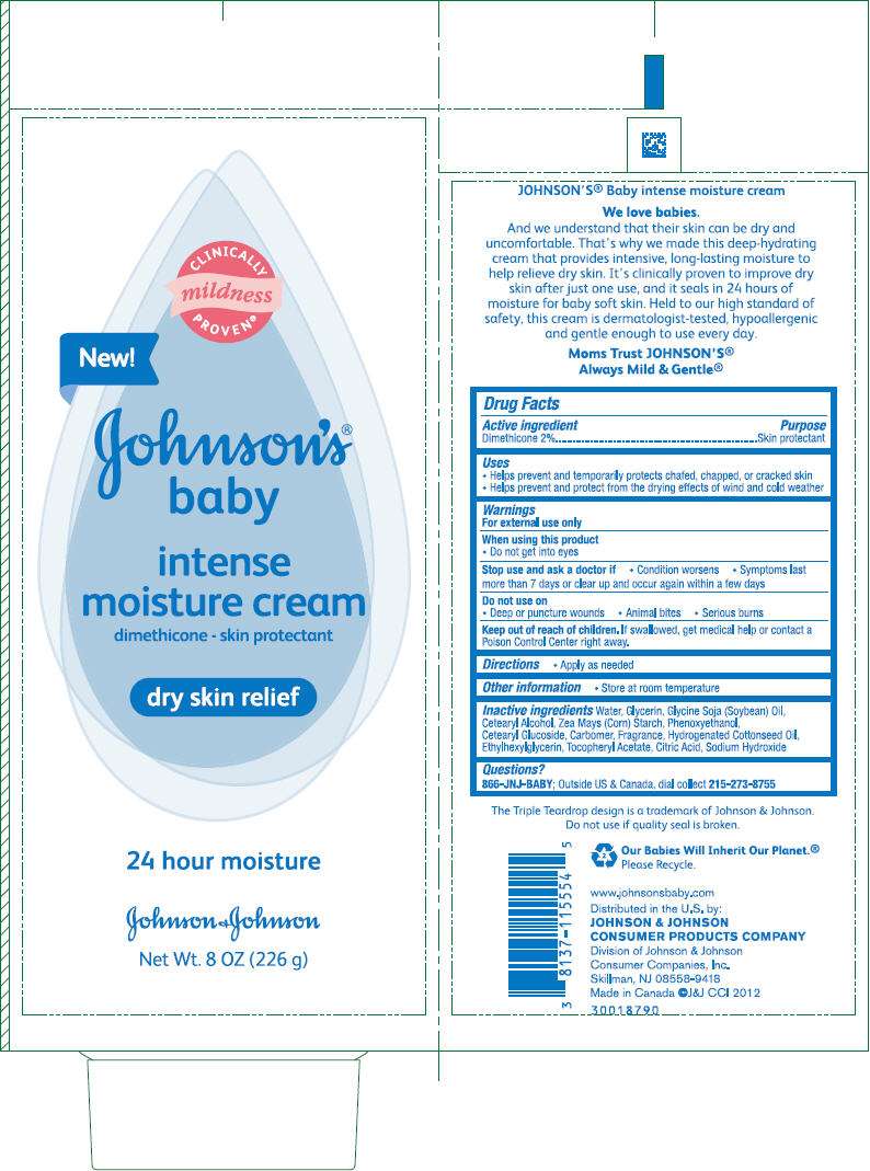 Johnsons Baby Intense Moisture