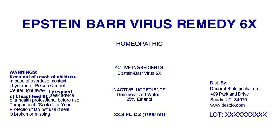 Epstein Barr Virus Remedy