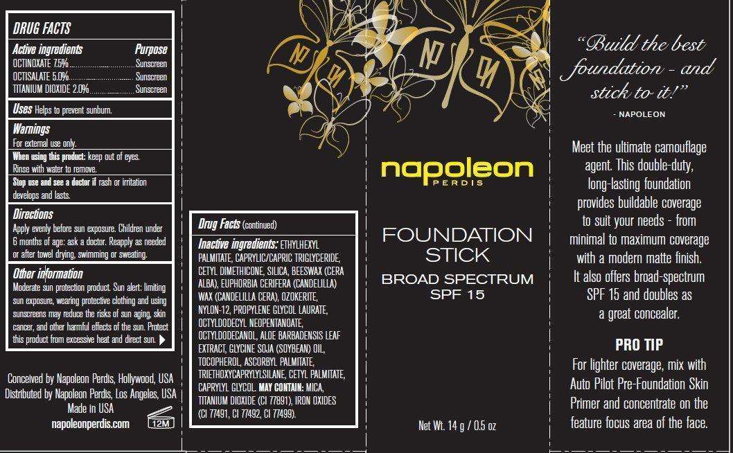 napoleon PERDIS FOUNDATION STICK BROAD SPECTRUM SPF 15 Look 1