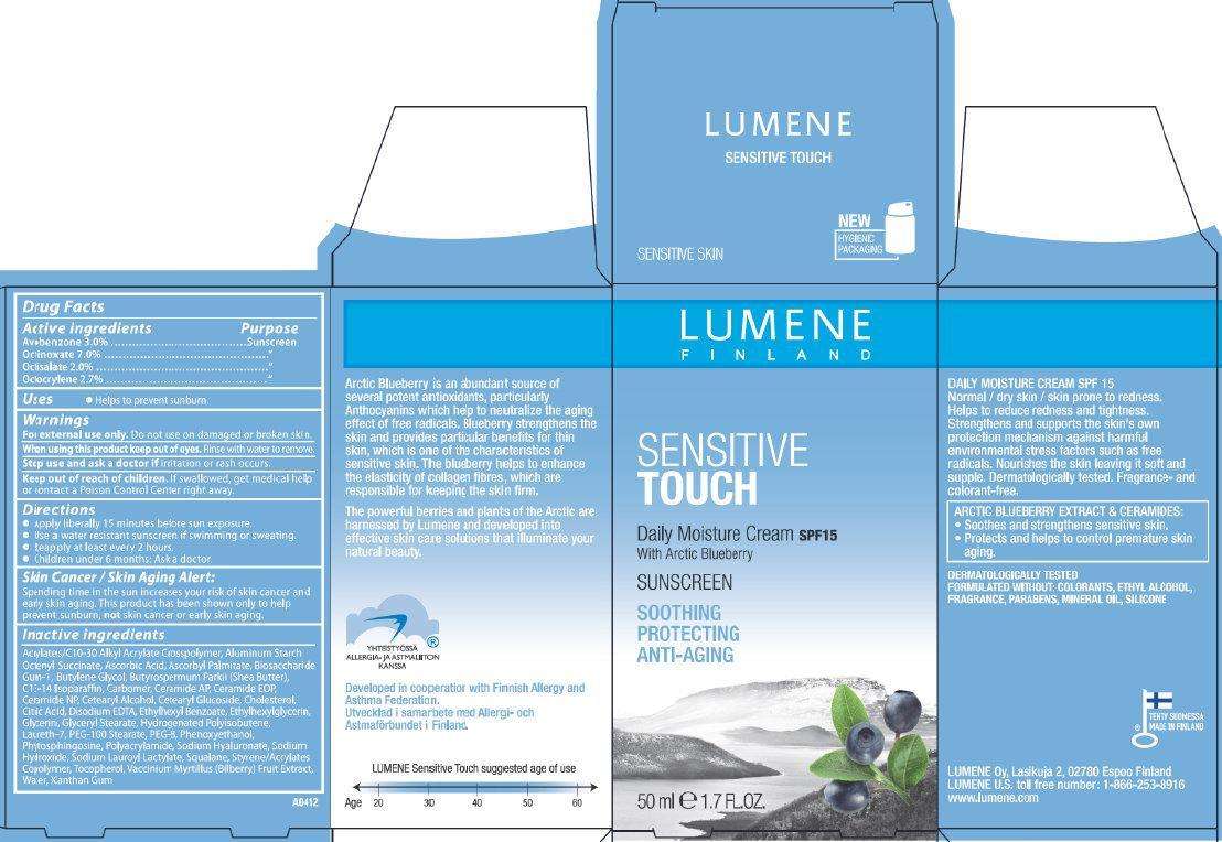 LUMENE Sensitive Touch Daily Moisture SPF 15 Sunscreen