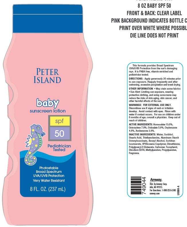 Peter Island Baby Sunscreen