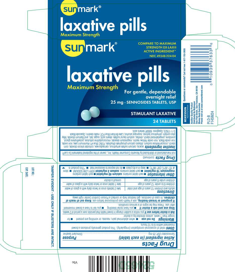 Laxative pills