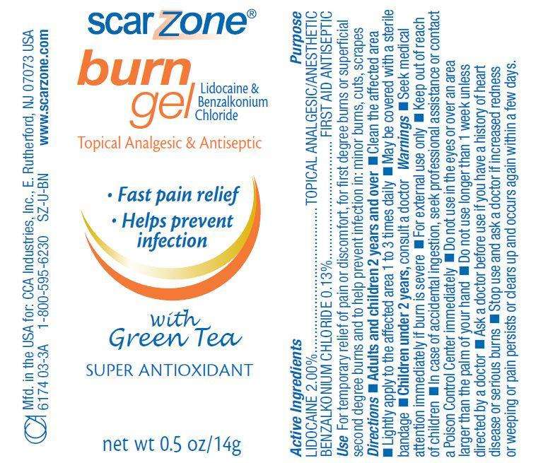 Scar Zone Burn Topical Analgesic and Antiseptic