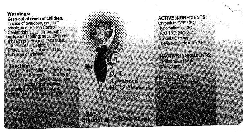 Dr. L Advanced HCG Formula