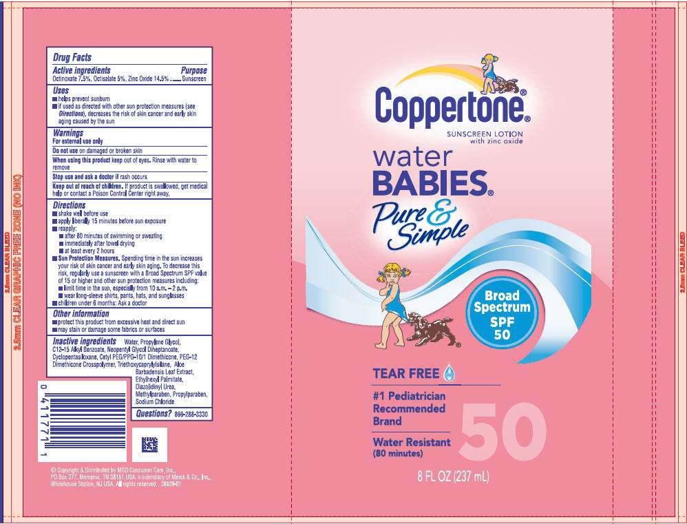 Coppertone waterBABIES Pure and Simple