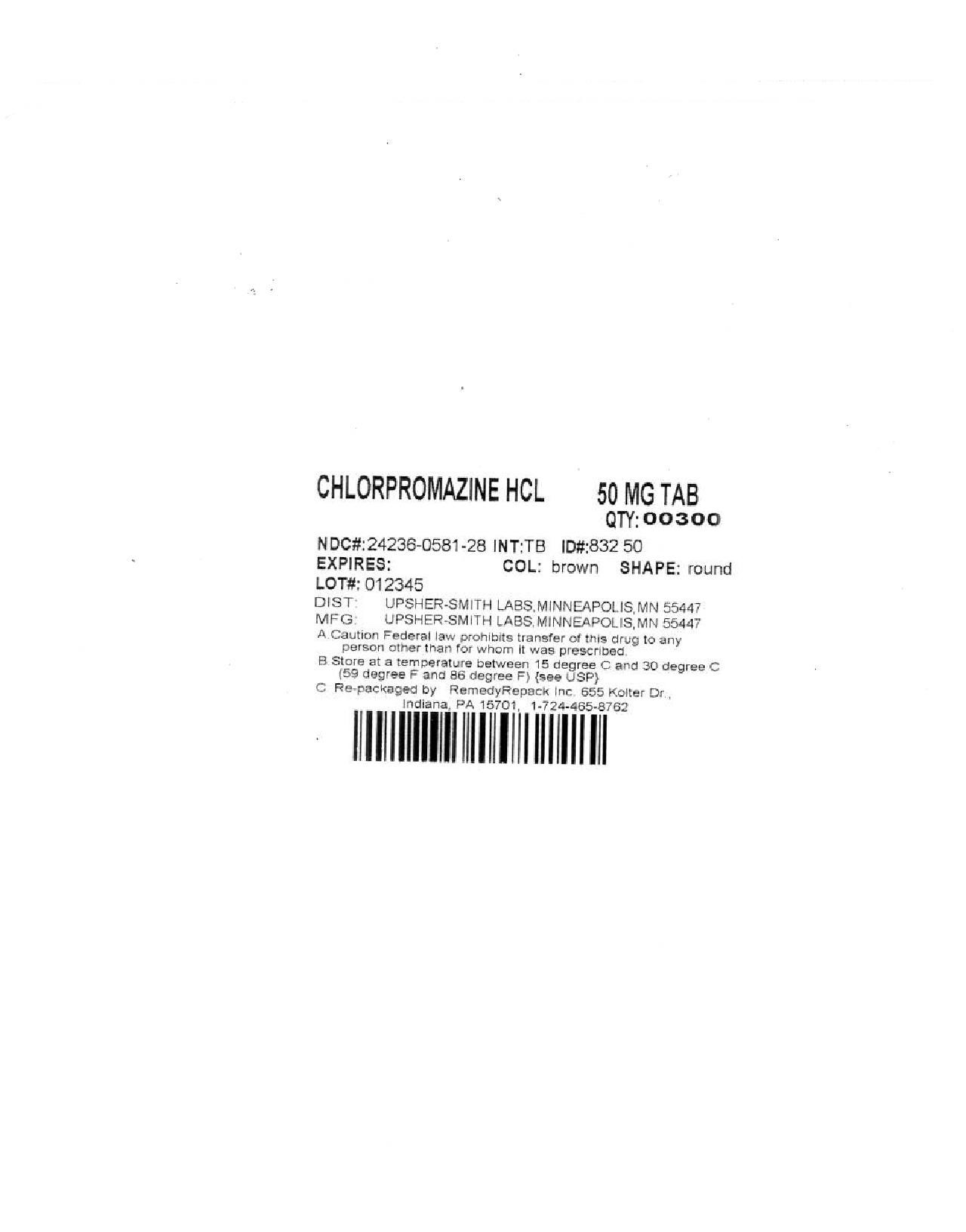 Chlorpromazine Hydrochloride