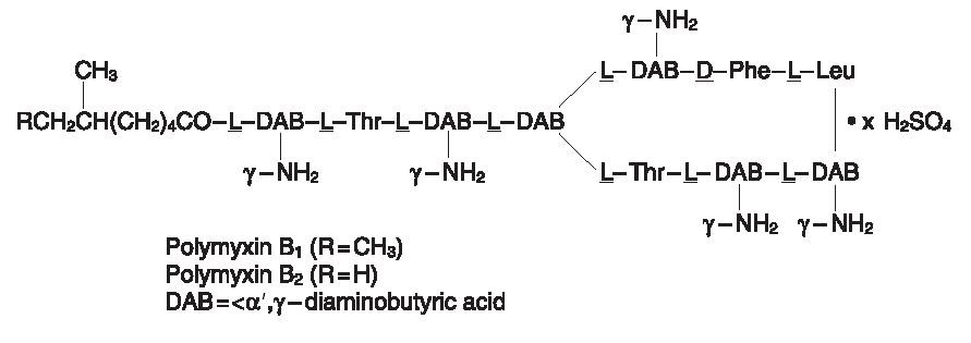 NEOMYCIN AND POLYMYXIN B SULFATES AND HYDROCORTISONE