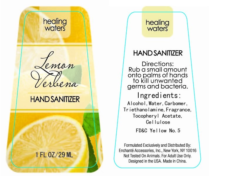 Healing Waters Lemon Verbena Hand Sanitizer