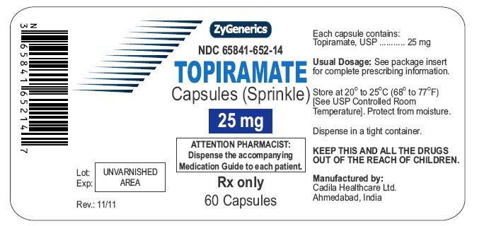 topiramate