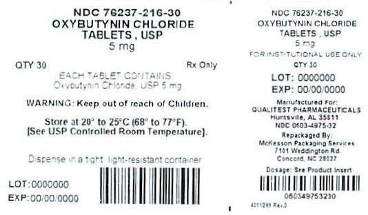 Oxybutynin Chloride