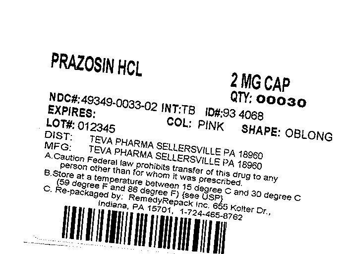 Prazosin Hydrochloride