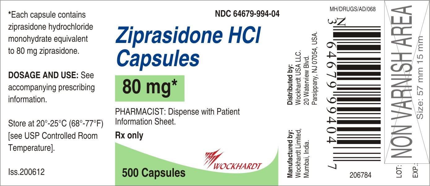 Ziprasidone hydrochloride