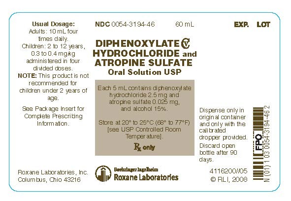 Diphenoxylate Hydrochloride and Atropine Sulfate