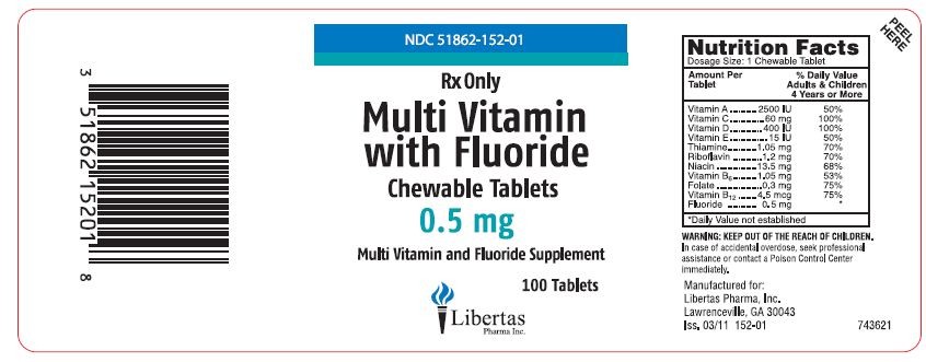 Multi-Vitamin With Fluoride