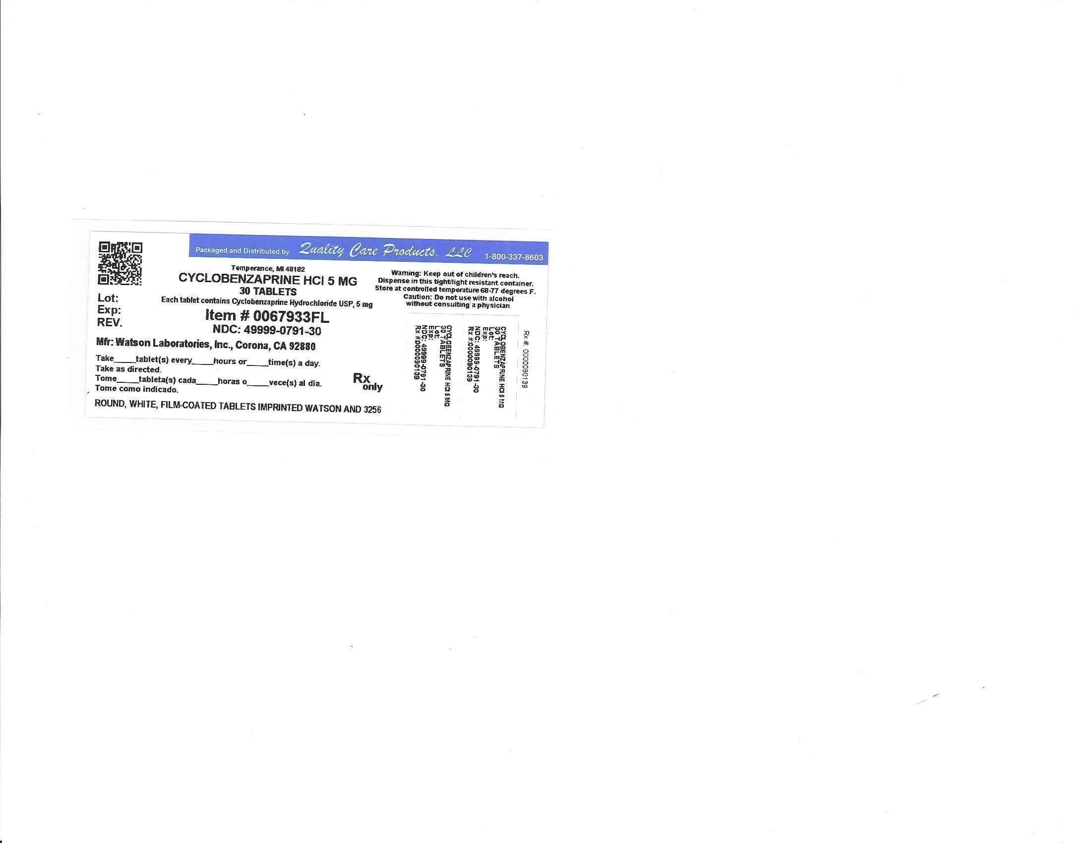 Cyclobenzaprine Hydrochloride