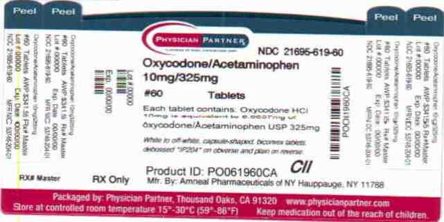 Oxycodone and Acetaminophen