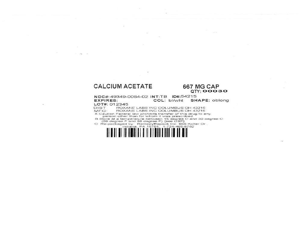 CALCIUM ACETATE