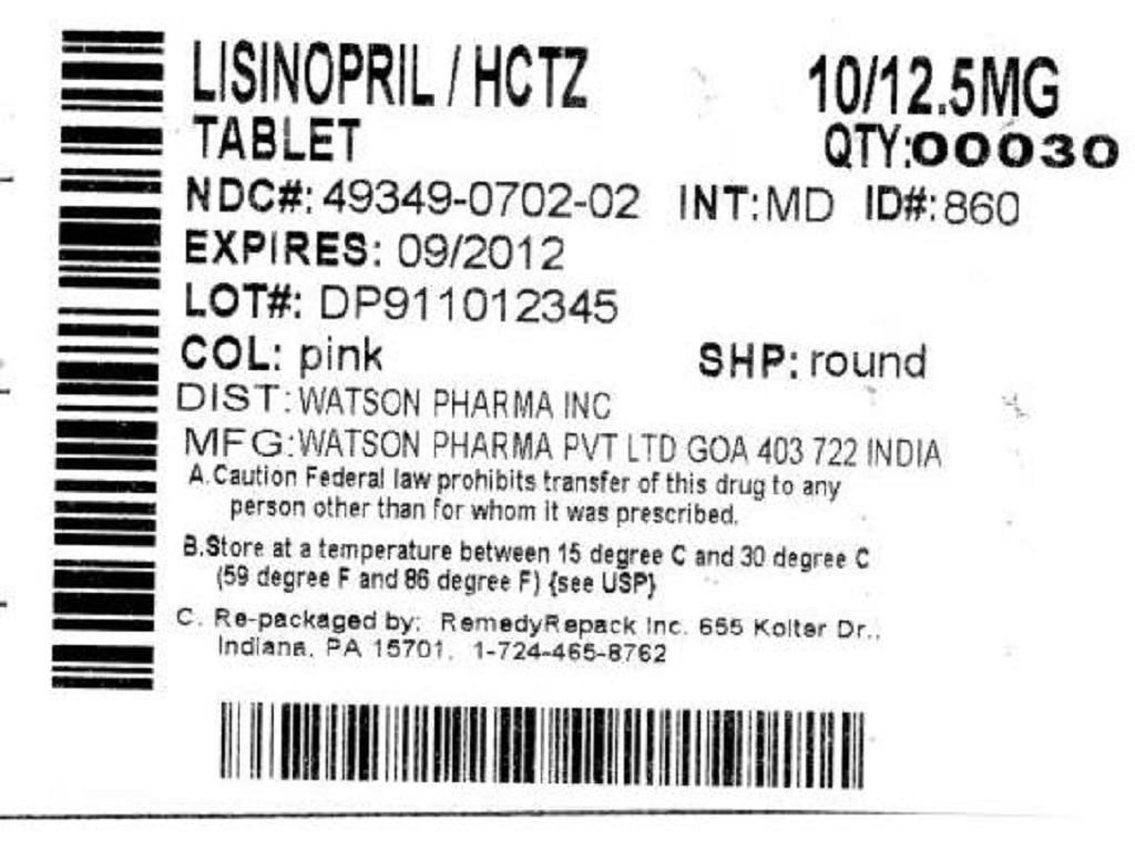 Lisinopril and Hydrochlorothiazide