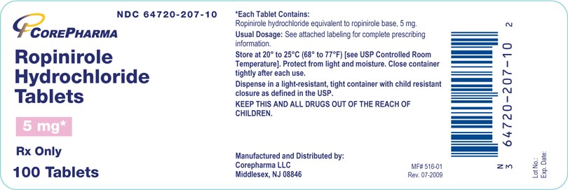 ROPINIROLE HYDROCHLORIDE