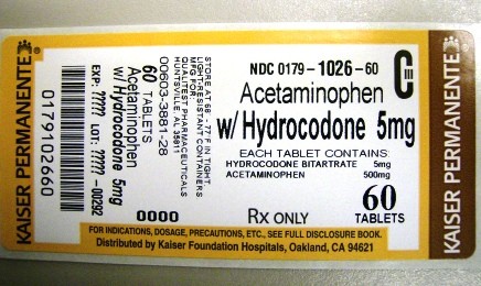 Hydrocodone Bitartrate And Acetaminophen