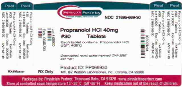 Propranolol Hydrochloride