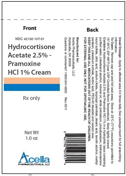 Hydrocortisone Acetate and Pramoxine Hydrochloride