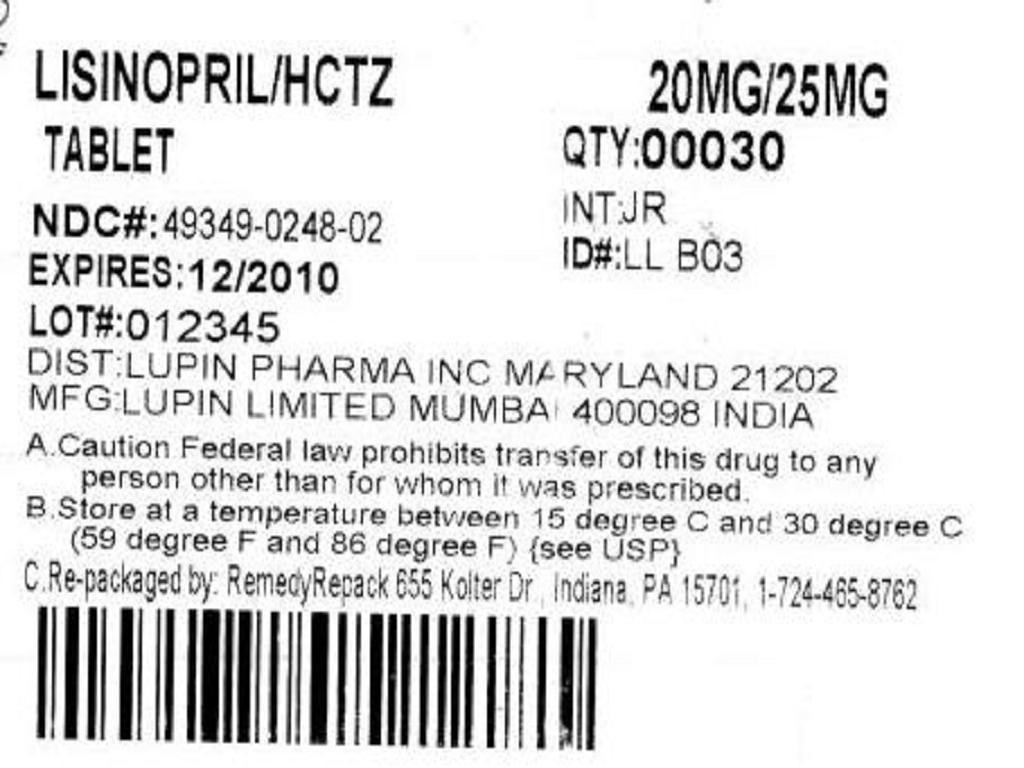Lisinopril and Hydrochlorothiazide
