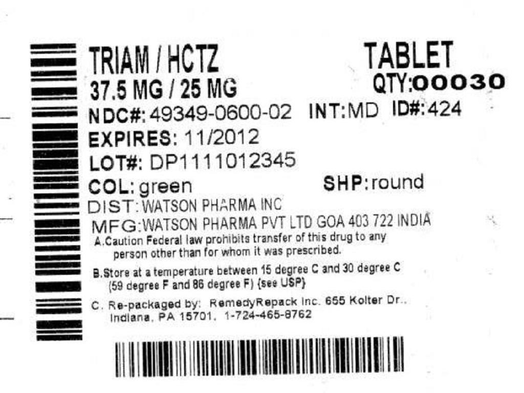 Triamterene and Hydrochlorothiazide